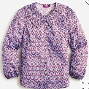 Jcrew x Liberty woven top